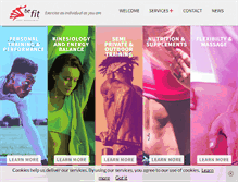 Tablet Screenshot of be-fit.co.uk